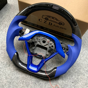 CZD 10th Gen Accord  EXL/EX/LX 2018-2022 carbon fiber steering wheel with LED
