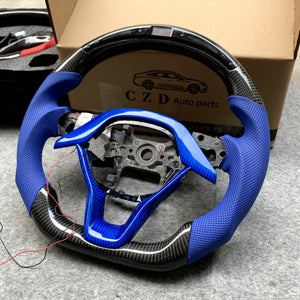 CZD 10th Gen Accord  EXL/EX/LX 2018-2022 carbon fiber steering wheel with LED