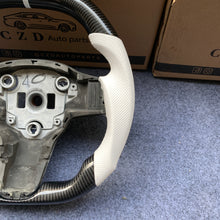 Load image into Gallery viewer, CZD Tesla model 3/model Y carbon fiber steering wheel