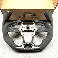 Load image into Gallery viewer, CZD- 2016-2021 Honda civic seden/FK7/FK8/10th gen civic carbon fiber steering wheel with F1 shape