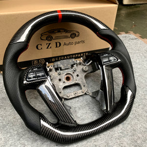 CZD-Honda 8th gen Accord 2008/2009/2010/2011/2012 carbon fiber steering wheel