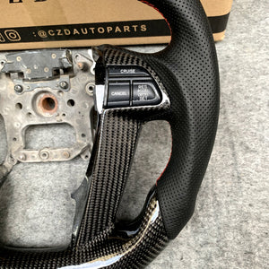 CZD-Honda 8th gen Accord 2008/2009/2010/2011/2012 carbon fiber steering wheel