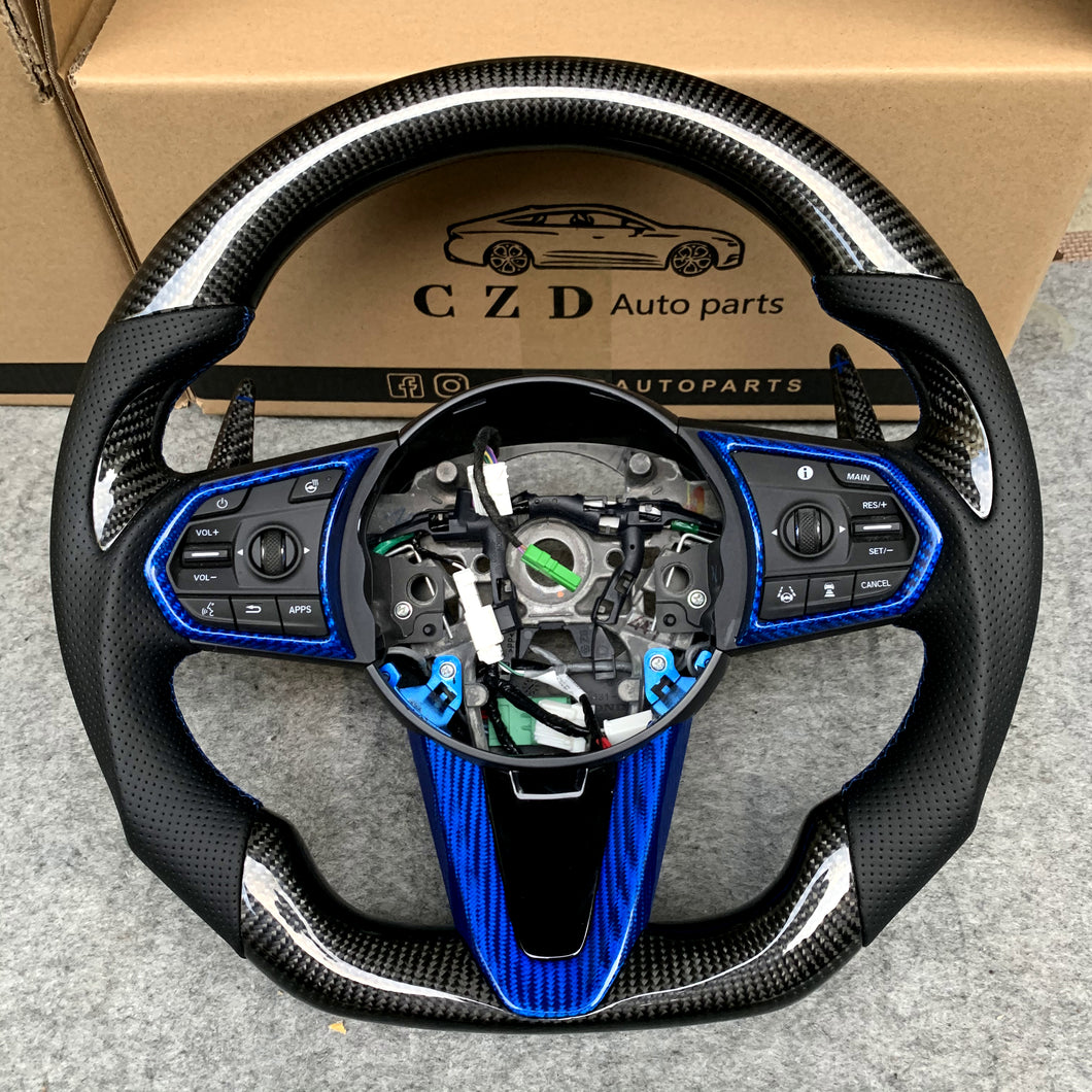 CZD ACURA RDX CARBON FIBER STEERING WHEEL for 2019 2020