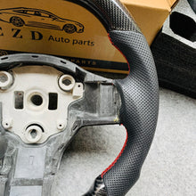 Load image into Gallery viewer, Hot Selling Flat top Tesla Model 3 Model Y Steering wheel core with Real carbon fiber