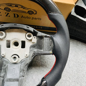 Hot Selling Flat top Tesla Model 3 Model Y Steering wheel core with Real carbon fiber