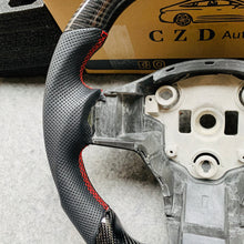 Load image into Gallery viewer, Hot Selling Flat top Tesla Model 3 Model Y Steering wheel core with Real carbon fiber
