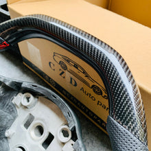 Load image into Gallery viewer, Hot Selling Flat top Tesla Model 3 Model Y Steering wheel core with Real carbon fiber