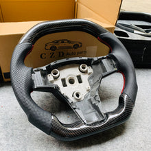Load image into Gallery viewer, Hot Selling Flat top Tesla Model 3 Model Y Steering wheel core with Real carbon fiber
