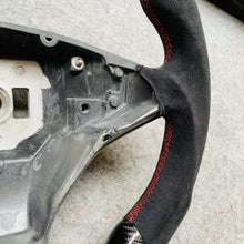 Load image into Gallery viewer, Custom For Tesla Model S Carbon Fiber Steering Wheel Round top