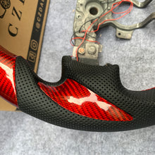 Load image into Gallery viewer, CZD Nissan 7th gen Maxima 2009-2014 carbon fiber steering wheel