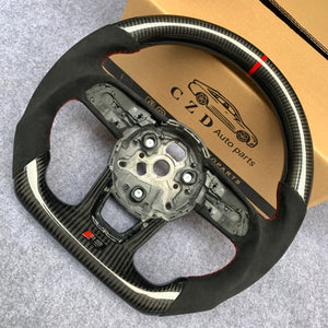 CZD Audi B9 A4 Avant steering wheel carbon fiber