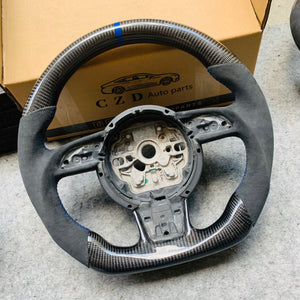 CZD 2008-2015 Audi B8 A4/A5/S4/S5/S6/RS5/SQ5 carbon fiber steering wheel