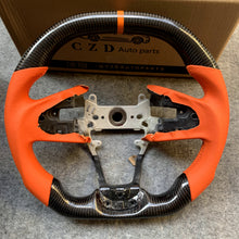 Load image into Gallery viewer, CZD- 2016-2021 Honda civic seden/FK7/FK8/10th gen civic carbon fiber steering wheel