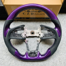 Load image into Gallery viewer, CZD- 2016-2021 Honda civic seden/FK7/FK8/10th gen civic carbon fiber steering wheel