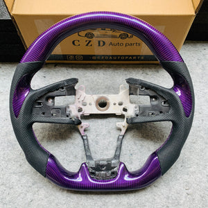 CZD- 2016-2021 Honda civic seden/FK7/FK8/10th gen civic carbon fiber steering wheel