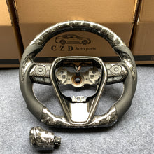 Load image into Gallery viewer, Toyota 8th Gen Camry 2018-2022 carbon fiber steering wheel-CZD