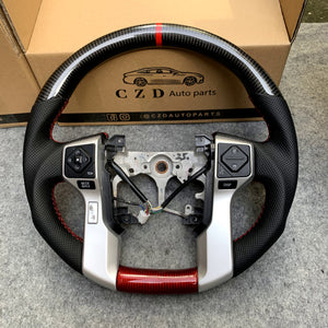 CZD-Toyota Tundra/Tacoma 2013/2014/2015/2016/2017/2018/2019/2020 carbon fiber steering wheel