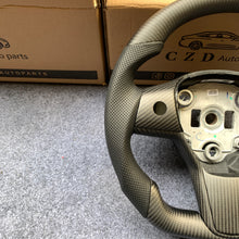 Load image into Gallery viewer, CZD Tesla model 3/model Y carbon fiber steering wheel