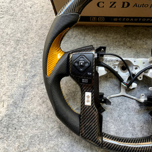CZD-Toyota Tundra/Tacoma 2013/2014/2015/2016/2017/2018/2019/2020 carbon fiber steering wheel