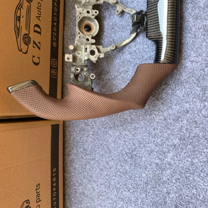 CZD Scion IQ carbon fiber steering wheel with F1 shape