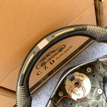 Load image into Gallery viewer, CZD-For Maserati GT /Quattroporte/ Levante Steering wheel with Carbon fiber and alcantara