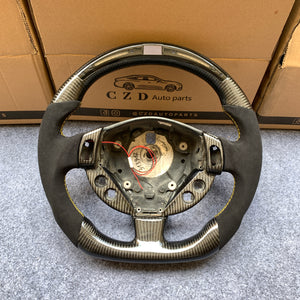 CZD-For Maserati GT /Quattroporte/ Levante Steering wheel with Carbon fiber and alcantara