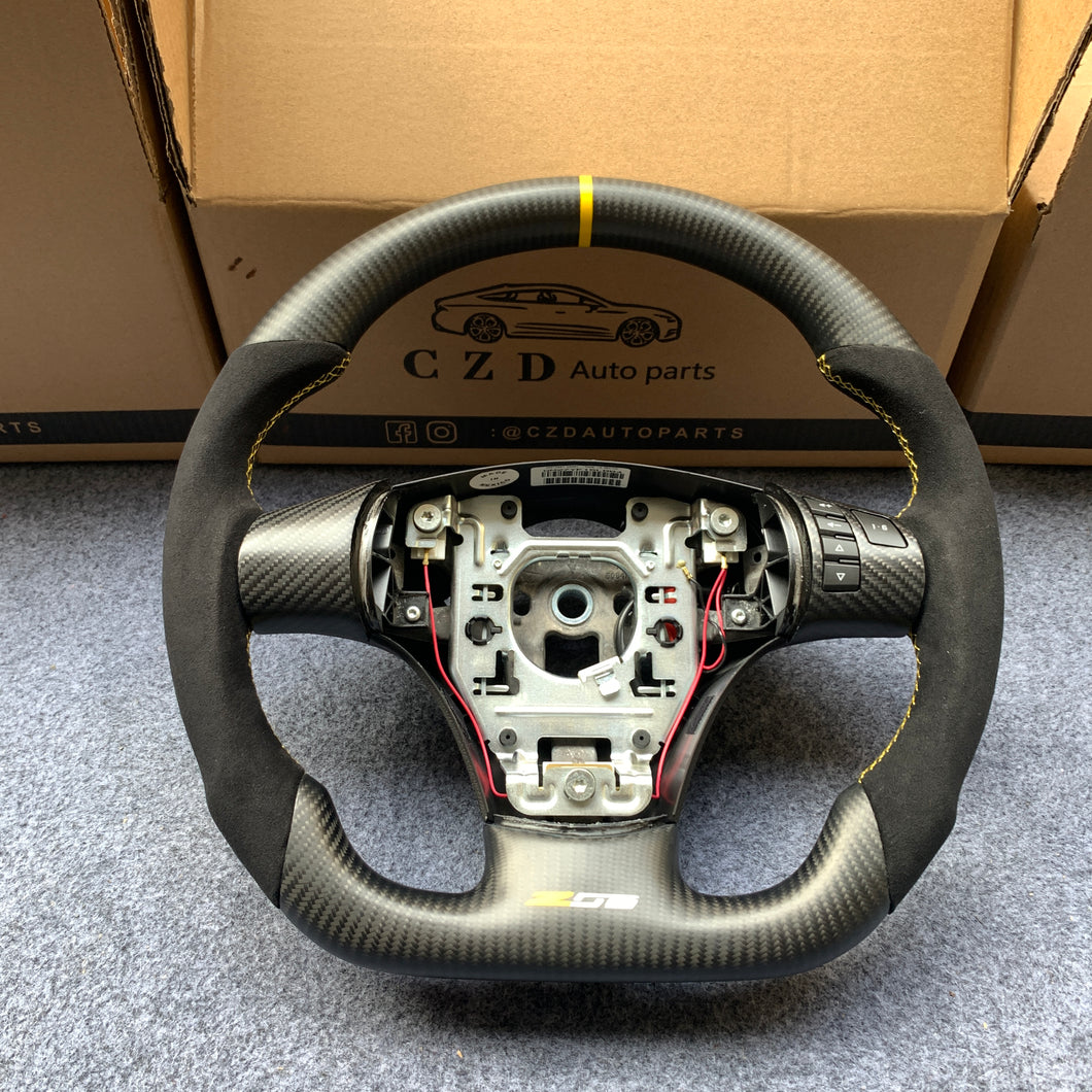 CZD-Chevrolet Corvette C6 Z06 C6 2005 2006 2007 2008 2009 2010 2011 2012 2013 carbon fiber steering wheel