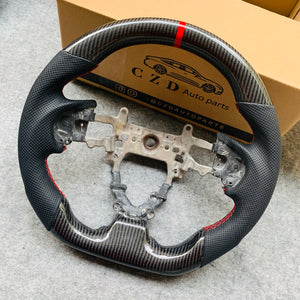For 9th gen Civic (2009-13 ) Carbon fiber steering wheel (US version ) CZD Custom