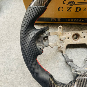 For 9th gen Civic (2009-13 ) Carbon fiber steering wheel (US version ) CZD Custom