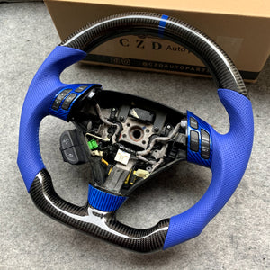 CZD Custom 7th gen Accord coupe steering wheel with Real carbon fiber