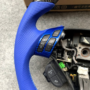 CZD Custom 7th gen Accord coupe steering wheel with Real carbon fiber