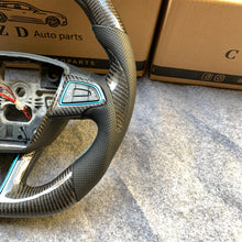 Load image into Gallery viewer, CZD-Focus MK3 2015-2018 carbon fiber steering wheel