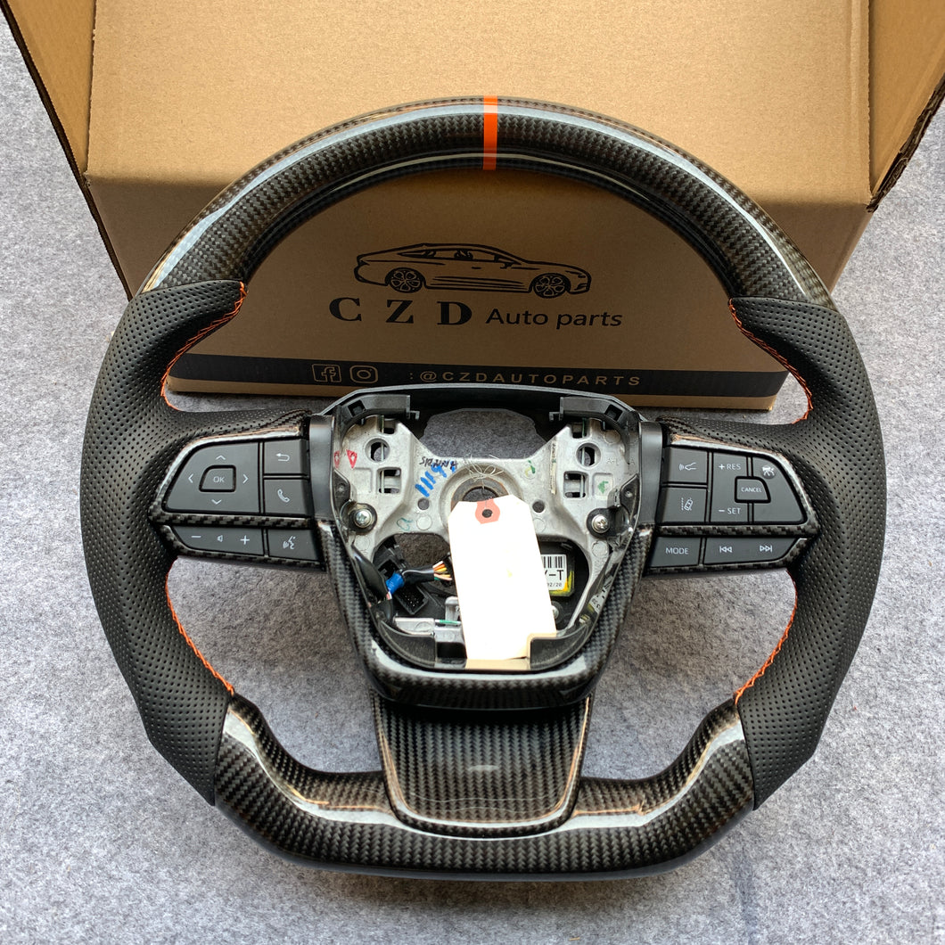 CZD- Toyota Highlander 2021-2022 carbon fiber steering wheel