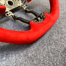 Load image into Gallery viewer, CZD Honda FK8/Civic/FK7 2016/2017/2018/2019/2020/2021 steering wheel with full red Alcantara