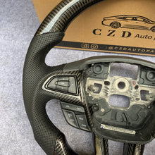 Load image into Gallery viewer, CZD-Focus MK3 2015-2018 carbon fiber steering wheel