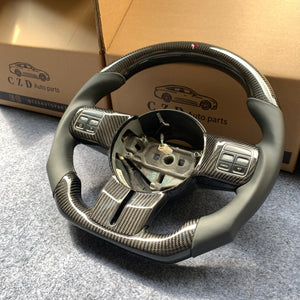 CZD Jeep Wrangler 2011-2017 carbon fiber steering wheel