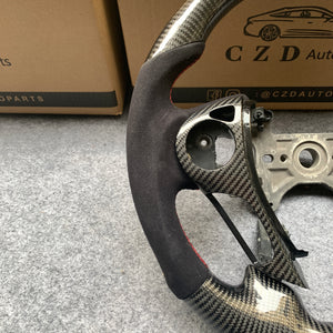 CZD 2013-2017 Honda 9th gen accord steering wheel with carbon fiber