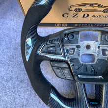 Load image into Gallery viewer, Focus MK3 2015-2018 carbon fiber steering wheel -CZD