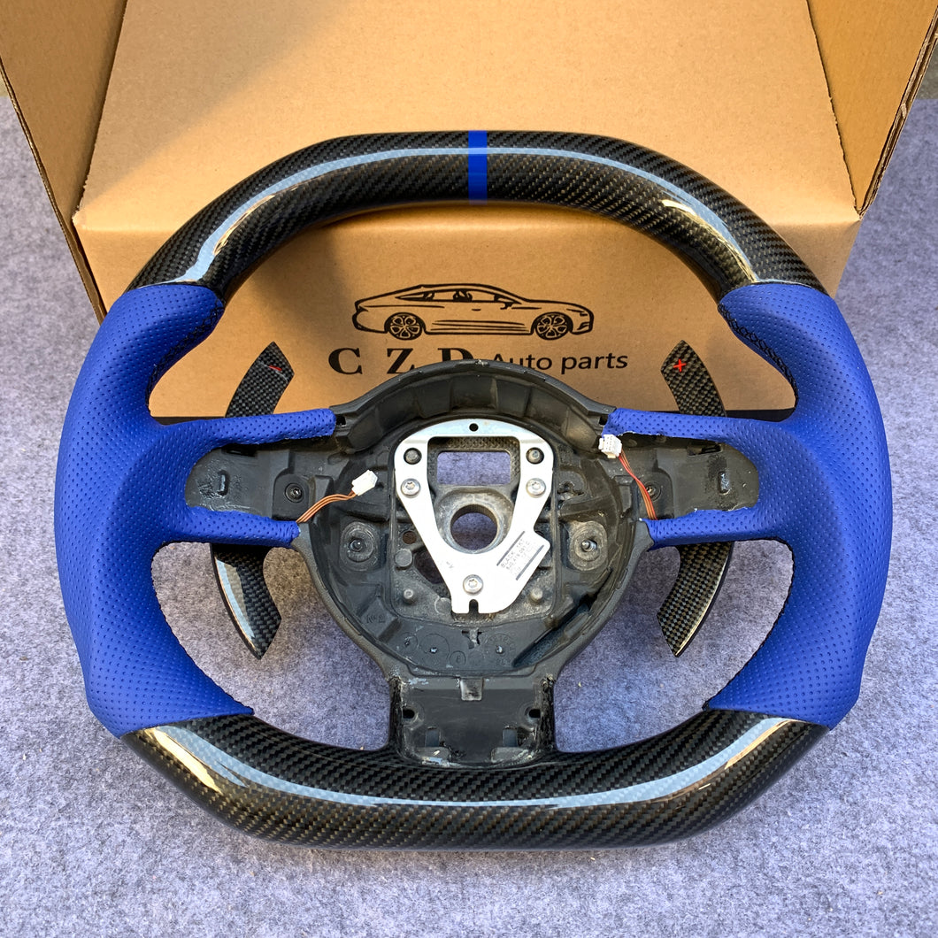 CZD Audi TT/RS/R8 2009-2014 steering wheel carbon fiber