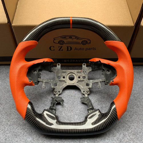 CZD 2013-2017 Honda 9th gen accord steering wheel with carbon fiber