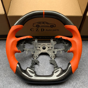 CZD 2013-2017 Honda 9th gen accord steering wheel with carbon fiber