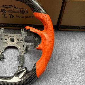 CZD 2013-2017 Honda 9th gen accord steering wheel with carbon fiber