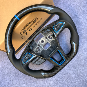 Focus MK3 2015-2018 carbon fiber steering wheel-CZD