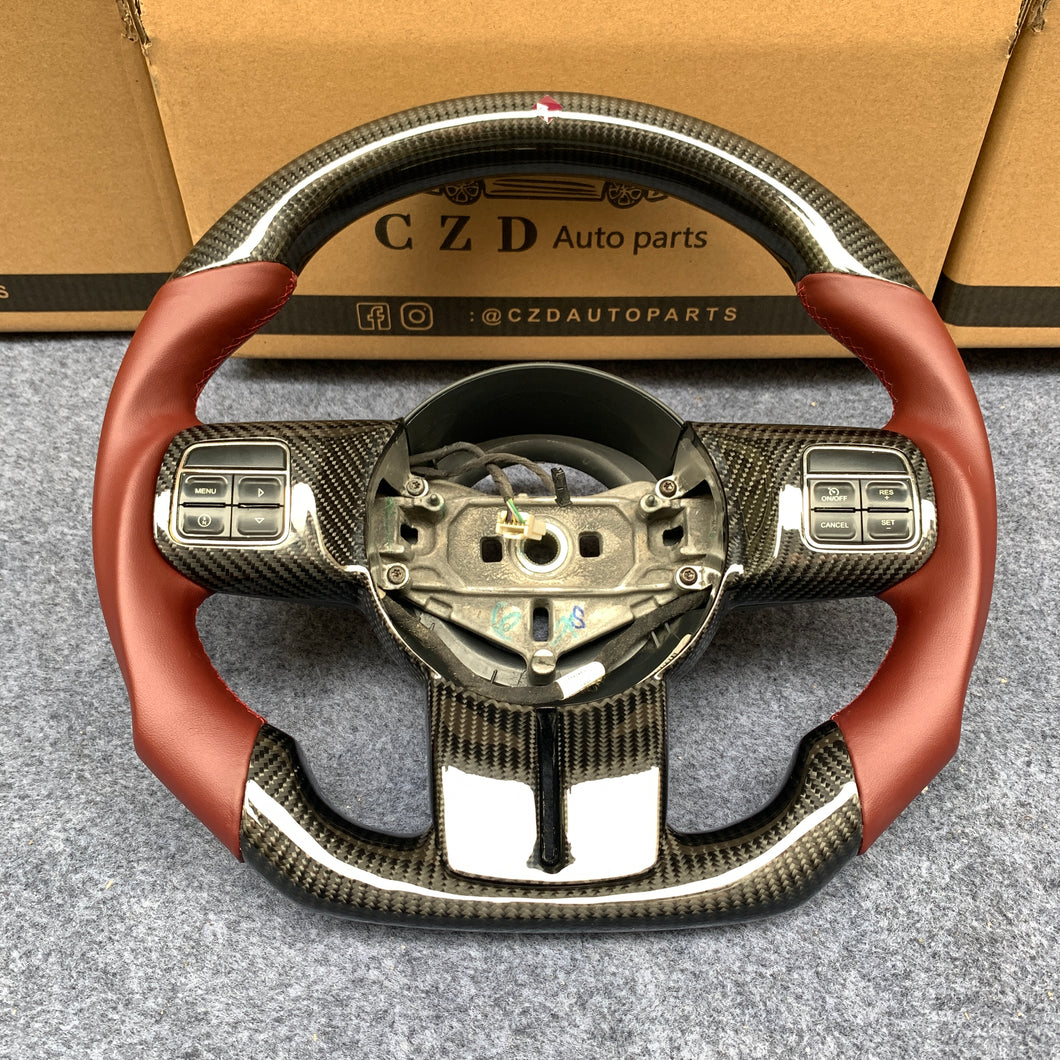 CZD Jeep Wrangler 2011-2017 carbon fiber steering wheel