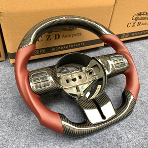 CZD Jeep Wrangler 2011-2017 carbon fiber steering wheel
