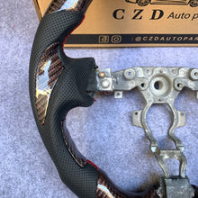 Load image into Gallery viewer, CZD Nissan 7th gen Maxima 2009/2010/2011/2012/2013/2014 carbon fiber steering wheel with led