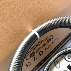 CZD Tesla model 3/model Y carbon fiber steering wheel with Alcantara