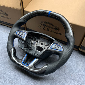 CZD Focus MK3 2015/2016/2017/2018 carbon fiber steering wheel