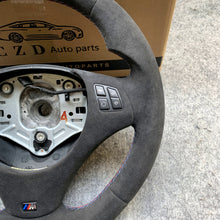 Load image into Gallery viewer, CZD For BMW E90/E91/E92/E93 2006/2007/2008/2009/2010/2011 steering wheel with full Alcantara design