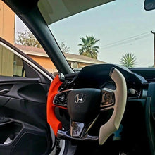 Load image into Gallery viewer, CZD- 2016-2021 Honda civic seden/FK7/FK8/10th gen civic carbon fiber steering wheel with F1 shape